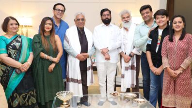 Sony SAB’s Wagle Ki Duniya Cast meets the Hon’ble Maharashtra CM Shri. Eknath Shinde to celebrate the show’s 500 episodes milestone