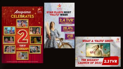 Star Plus shines top in BARC ratings with Anupamaa and FALTU in leads