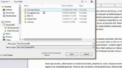 Steps To Save File In Laptop And Find Them