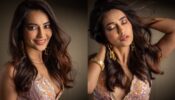Surbhi Jyoti is ultimate desi beauty in deep-neck blouse outfit, fans love hoops earrings style