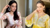 Surbhi Jyoti To Aamna Sharif: Beautiful Actresses In Attractive And Soothing Chikankari Salwar Kameez Styles