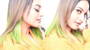 Swag Babe Alert: Sonakshi Sinha gets new haircolour with stylish green streaks, we love it