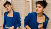 Taapsee Pannu is sight to behold in all-blue pantsuit, see pics