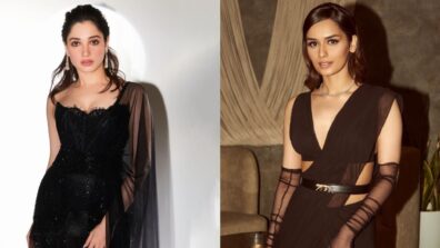 Tamannaah Bhatia In Manish Malhotra Or Manushi Chhillar In Arpita Mehta: Who Took Your Breath Away In Classy Black Outfits?