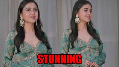 Tejasswi Prakash Looks Ethereal In Her Green Garara Set, Giving Us Major Ethnic Vibes