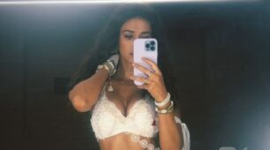 Throwback: Disha Patani Looks Angelic In White Lehenga In Mirror Selfie