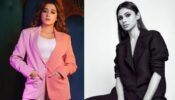 Tina Datta In Pop Color Peach And Pink Or Mouni Roy In Chic Black Monochrome: Whose Pantsuit Vibes Are You Falling For?