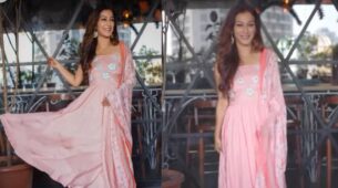 TMKOC diva Sunayana Fozdar is queen of poses, makes everyone drool in pink ethnic outfit in viral video