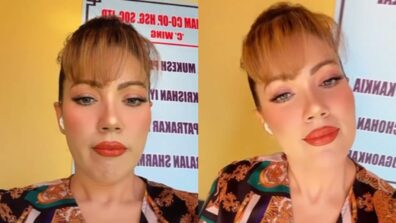 TMKOC On-location Exclusive Footage: Munmun Dutta shares work mode moment, check out