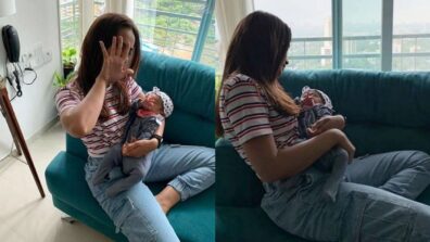 Trending: Surbhi Jyoti spotted with cute and adorable baby boy, hides face from paparazzi to avoid getting clicked