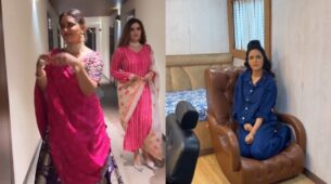 TV Celebs Social Media Fun: Rashami Desai gets groovy in pink lehenga, Jasmin Bhasin gets pranked inside vanity van