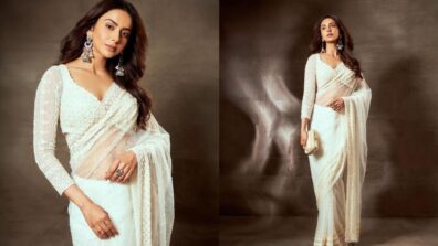 Uff Haye Garmi: Rakul Preet Singh takes over internet by storm in white transparent saree, we love it