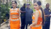 Urfi Javed Does The Unthinkable Again! Her New Orange Cut-Out Co-ord Set Will Blow Your Mind, Take A Look