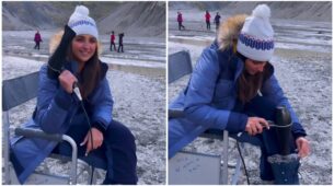 Uunchai: Parineeti Chopra gets almost ‘frozen’ in Nepal, her hairdryer turns saviour