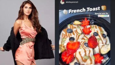 Vaani Kapoor Enjoys Her Scrumptious French Toast Topped With Fruits And Nuts, Here’s The Recipe