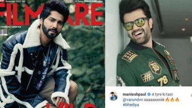 Varun Dhawan Looks Hot In Magazine Cover Look, Maniesh Paul Comments