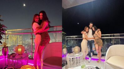 Vibing: Mouni Roy and Nia Sharma chill with BFF Arjun Bijlani, party hard on Monday night