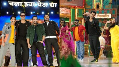 Vicky Kaushal And Gang Spreading Craziness Promoting Govinda Naam Mera At Marathi Show Chala Hawa Yeu Dya