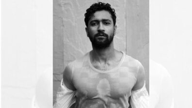 Vicky Kaushal Looks Attractive In His Black And White Photo