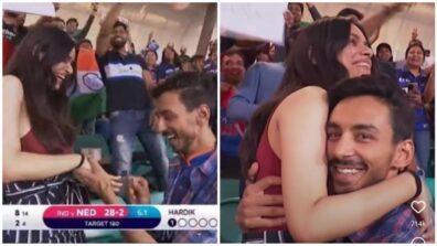 Viral Video: A Man Proposing His Girlfriend In Stadium During T20 World Cup Match Is Grabbing Attention; Check Out