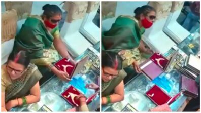 Viral Video: A Woman Stealing Jewellery In UP’s Gorakhpur In Front Of The Shopkeeper Is Going Viral On The Web