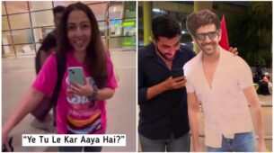 Viral Video: Kartik Aaryan comes to pick his fan up from airport, see what happens next