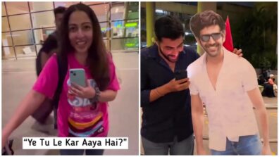 Viral Video: Kartik Aaryan comes to pick his fan up from airport, see what happens next