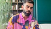 Virat Kohli Dons A Multicoloured Hued Sweatshirt Giving Winter Vibes