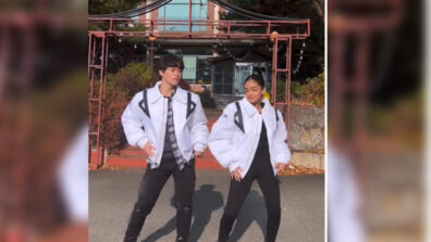 Watch: Anushka Sen collaborates with K-pop artiste, see viral footage