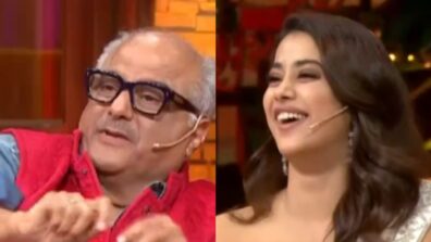 Watch: Boney Kapoor reveals Janhvi Kapoor’s messy toilet habits on Kapil Sharma Show