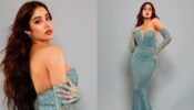 Watch: Janhvi Kapoor slaye in cute aqua blue mermaid Tulle outfit, fans in love