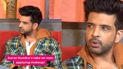 Watch: Karan Kundrra shares inspiring words on normalising men wearing makeup, fans love it