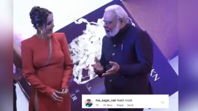 Watch: Malaika Arora gets candid with ‘PM Narendra Modi’ at an event, fans say ‘Nakli Modi’