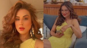 Watch: Nia Sharma caught on camera sleeping on sets, looks extensively tired and exhausted