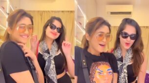 Watch: Shivangi Joshi and Jannat Zubair Rahmani teach everyone modern-day vogue with a twist, see twinning moment