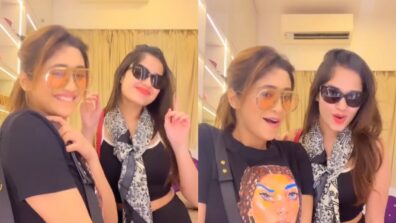 Watch: Shivangi Joshi and Jannat Zubair Rahmani teach everyone modern-day vogue with a twist, see twinning moment