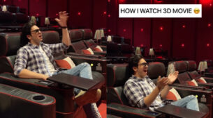 Watch: TMKOC actor Raj Anadkat visits cinemas to watch 3D movie, see what happened next
