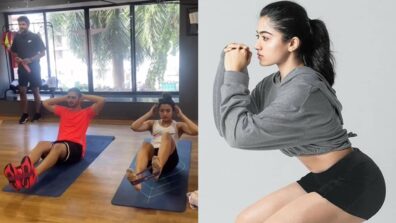 Watch Video: Rashmika Mandanna finds new workout partner