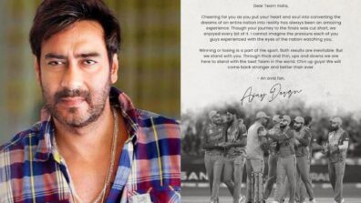 We Stand With You: Ajay Devgn pens emotional note for Team India after ICC T20 World Cup 2022 exit