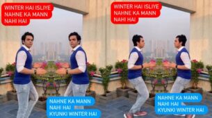 Winter Is Coming: Raj Anadkat is confused whether to shower or not, see hilarious video