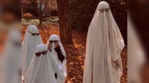 Zoe Saldana celebrates a ‘spooktacular’ Halloween with her kids, watch video