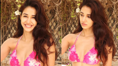 Disha Patani Shows Off-Toned Figure in Hot Pink Bikini; see pics