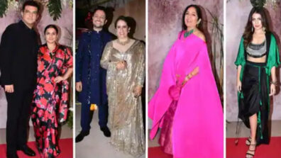 Vidya Balan, Neena Gupta, Rhea Chakraborty, and Sanya Malhotra attend Guneet Monga-Sunny Kapoor’s pre-wedding bash