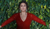 Huma Qureshi looks hot in a Red sequin dress, Check out her rich look