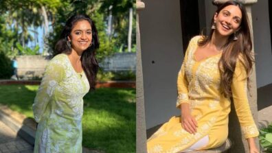 Kiara Advani Vs. Keerthy Suresh: Whose Chikankari Ethnic Kurta Is A Heartthrob Vibe?