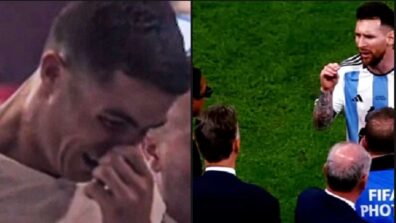 FIFA World Cup 2022: Cristiano Ronaldo spotted teary-eyed and emotional after Portugal knockout, Lionel Messi clashes with Netherlands managed Louis Van Gaal