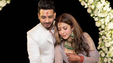 Sonarika Bhadoria makes it official, shares roka ceremony pics with Vikas Parashar