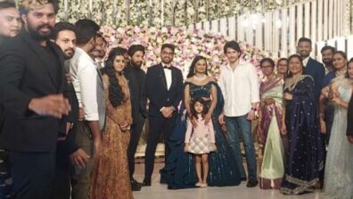 Trending: Mahesh Babu and Allu Arjun come together at director Gunasekhar’s daughter Neelima & Ravi’s wedding reception, check out