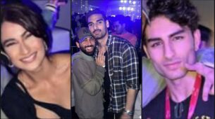 Trending: Ibrahim Ali Khan, Palak Tiwari and Ahan Shetty attend special night concert party together, pics go viral