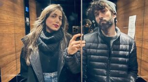 Nakuul and Jankee Mehta enjoy romantic twinning moment in elevator, fans get ‘couple goals’